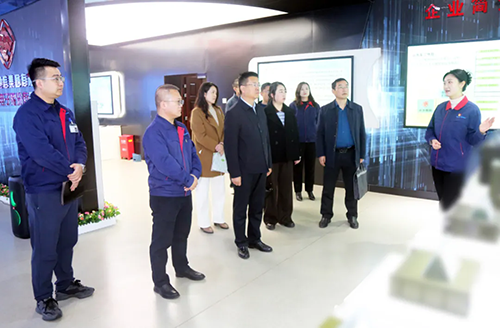 宝鸡市市场监督管理局党组成员、副局长刘炜一行赴我公司检测试验中心开展实地视察与工作指导